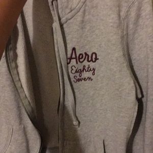 Aeropostal zip up hoodie